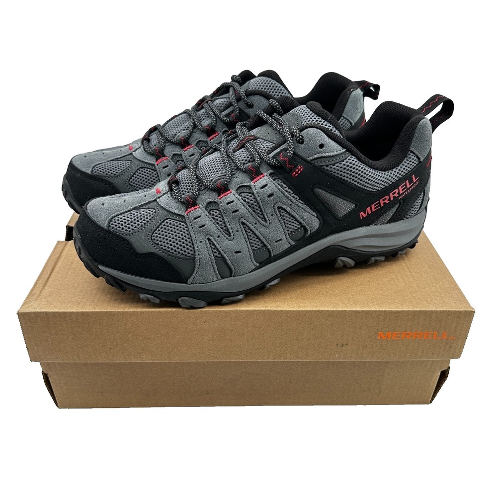 Merrell Rock Accentor 3 Rock Waterproof Hiking Shoes Leather Mens Size 10.5
